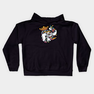 Elephant crown Kids Hoodie